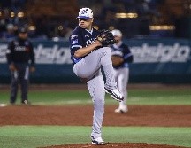 Manny Bañuelos ganó el juego tras lanzar siete entradas en las que ponchó a cuatro rivales y permitió apenas dos hits y una carrera. CORTESÍA/Charros de Jalisco