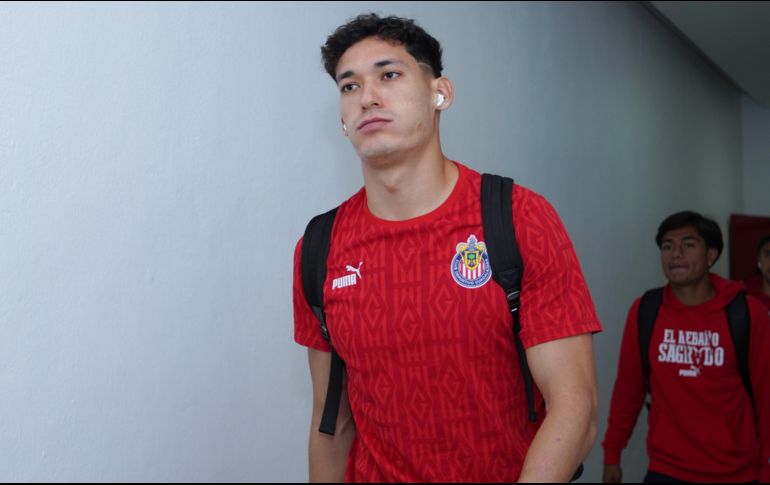 El futbolista reportó este sábado al Club Chivas Verde Valle, sin embargo, no logró realizar el viaje a Zacatecas. IMAGO7.