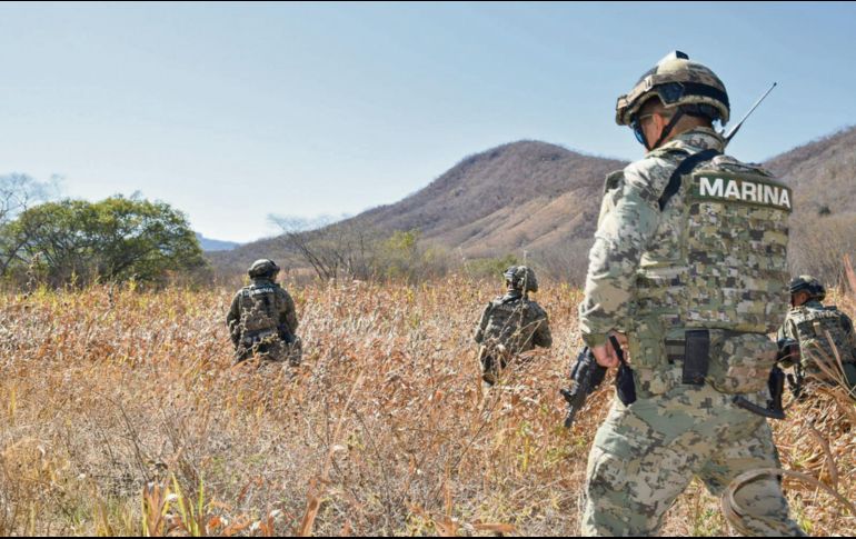 La Semar ha protagonizado diversos golpes contra la delincuencia organizada. ESPECIAL