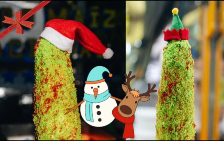 La peculiaridad del “Arboelote” no ha pasado desapercibida en redes sociales, donde los usuarios comparten imágenes y videos del producto.  INSTAGRAM/esquitesdurango