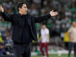 Efraín Juárez se convirtió en el tercer entrenador en toda la historia del balompié cafetalero en conseguir un doblete. EFE/ STR.