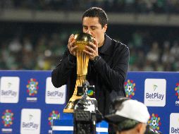 Efraín Juárez fue anunciado como director técnico del Atlético Nacional y todos en el futbol colombiano quedaron conmocionados. EFE/ STR.