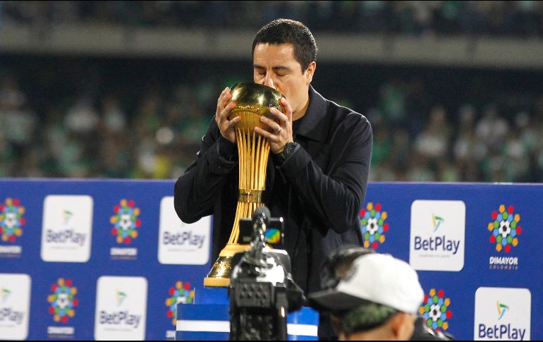 Efraín Juárez fue anunciado como director técnico del Atlético Nacional y todos en el futbol colombiano quedaron conmocionados. EFE/ STR.