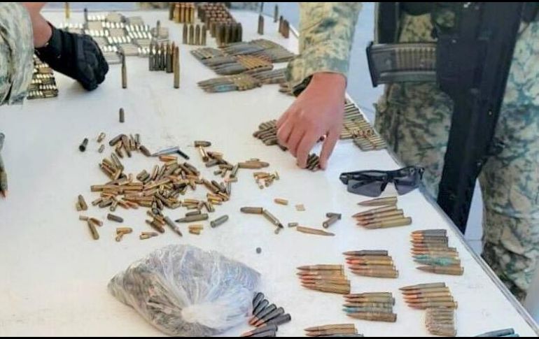 Se estuvieron recibiendo armas de fuego, tanto originales como hechizas (de fabricación artesanal). ESPECIAL