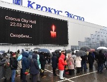 La balacera se produjo durante la presentación del grupo de rock Piknik en la sala de conciertos del centro comercial Crocus City Hall de la ciudad de Krasnogorsk. AFP / ARCHIVO