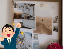 Consiste en un collage de imágenes, palabras y frases que reflejan los objetivos personales o profesionales de alguien. ESPECIAL/ Unsplash.