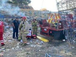 Las unidades de emergencia se encuentran en el punto para atender la situación. Hasta el momento se desconocen las causas del estallido. ESPECIAL