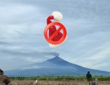 El volcán, situado en la isla central de Negros, ha registrado 15 erupciones en la última década. AFP / F. Fabiania 