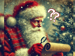Santa Claus no siempre fue como lo conocemos ahora, tiene más versiones. ESPECIAL/BING IA