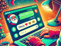 Puedes hablar con Papá Noel con el modo de voz avanzado o estándar. ESPECIAL/IA