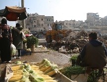 Protestas y enfrentamientos entre efectivos de seguridad y seguidores de la rama chií alauí, a la que pertenece el depuesto presidente Bachar al Asad, se han registrado estos días. EFE / B. Al Hammoud