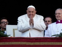 El Papa Francisco invocó la Puerta Santa de la Basílica de San Pedro, que abrió en Nochebuena para lanzar el Jubileo 2025, como representante de la misericordia de Dios. EFE / A. Carconi