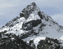 Es necesario que confluyan otros factores para que caiga la nieve, como la presencia de aire frío por debajo del punto de congelación, humedad relativa al 100 por ciento. CORTESÍA/Semarnat.