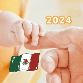 Estos fueron los nombres más usados para bebés en México este 2024