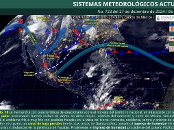 El frío típico del invierno ha comenzado a manifestarse en diferentes partes de la República. ESPECIAL/GOBIERNO DE MÉXICO