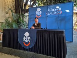 El Gobernador del Estado, Pablo Lemus Navarro, detalló que se presentaron los proyectos de infraestructura. EL INFORMADOR/J.VELAZCO