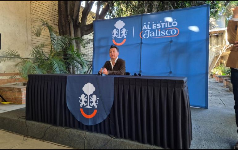 El Gobernador del Estado, Pablo Lemus Navarro, detalló que se presentaron los proyectos de infraestructura. EL INFORMADOR/J.VELAZCO