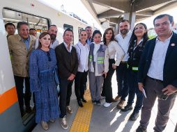 La Presidenta se comprometió a apoyar en un esquema de financiamiento para la operación de la Línea 5. CORTESÍA