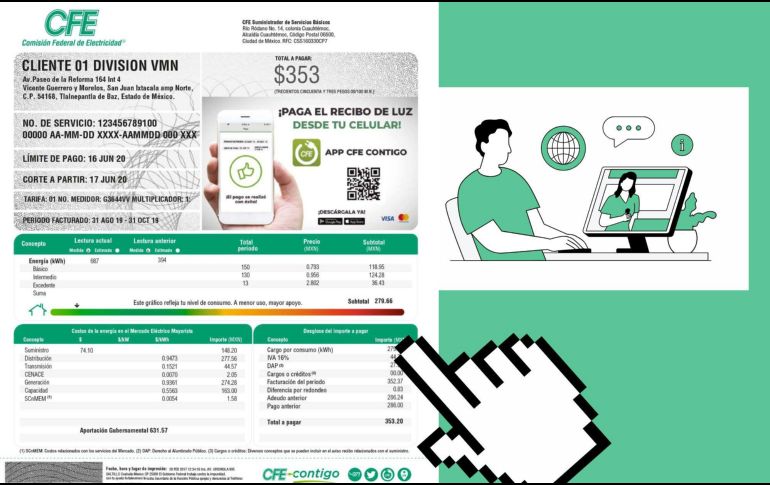 Si no deseas hacer el cambio, no es necesario preocuparte. Los recibos impresos seguirán disponibles para quienes no se inscriban al programa digital. CFE