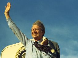 El expresidente de Estados Unidos y Premio Nobel de la Paz en 2002, Jimmy Carter, falleció este domingo a los 100 años. EFE / ARCHIVO
