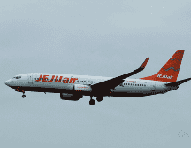 El vuelo 7C101 de Jeju Air reportó una falla en su tren de aterrizaje poco después de despegar. ESPECIAL