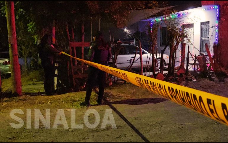 En el interior de la vivienda atacada e incendiada fue encontrada la joven madre, Astrid 