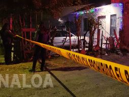 En el interior de la vivienda atacada e incendiada fue encontrada la joven madre, Astrid 