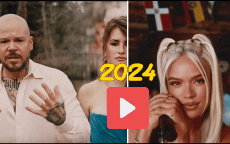 El talento musical de diversos artistas se destacó en este 2024, demostrando nuevamente que la innovación y el talento corren por sus venas.ESPECIAL/YOUTUBE