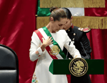 Sheinbaum, exjefa de Gobierno de la Ciudad de México (2018-2023), se convirtió así en la mexicana que más techos de cristal ha roto. EFE / ARCHIVO