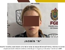 La Fiscalía del Estado aún no ha informado los delitos que se le imputarán a Jasmín 