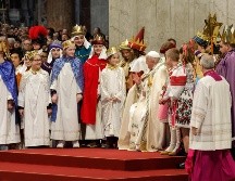 El papa Francisco en la primera misa del año. EFE/G. Lami