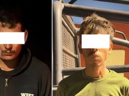 Los hombres fueron aprehendidos en los primeros minutos de 2025. ESPECIAL