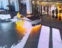 El conductor del vehículo, que aún no ha sido identificado, murió en la explosión y otras 7 personas resultaron heridas leves. EFE/ @LasVegasLocally.