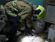 Elementos de Protección Civil y Bomberos del municipio se trasladaron al lugar tras el siniestro, que causó daños en algunos muros perimetrales del establecimiento. X/ @UMPCyBZ.