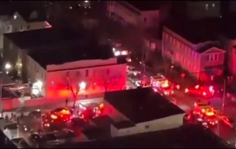 Unidades de Policía y emergencias se han concentrado en la zona del ataque. ESPECIAL