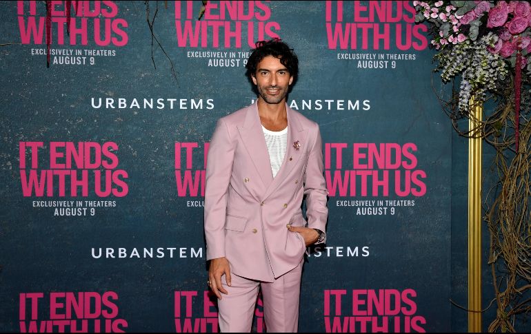 Justin Baldoni. El actor posa durante la gira de promoción de la cinta “It Ends With Us”. AP/INVISION/E. Agostini