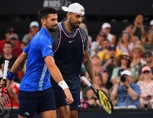 El serbio y el australiano debutaron en Brisbane como dupla; ayer cayeron en segunda ronda. EFE/J. Searle