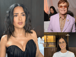 Más de 40 figuras destacadas del cine estarán presentes en la gala de los Premios de Oro. INSTAGRAM / @demimoore / @eltonjohn / @salmahayek