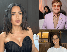 Más de 40 figuras destacadas del cine estarán presentes en la gala de los Premios de Oro. INSTAGRAM / @demimoore / @eltonjohn / @salmahayek