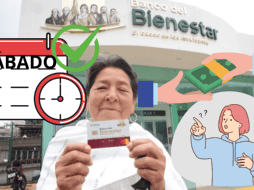 Durante este mes de enero algunos beneficiarios de la Pensión del Bienestar estarán recibiendo sus respectivos pagos en sábado. ESPECIAL/ CANVA