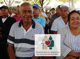 Este 2025 las y los adultos mayores recibirán una pensión de 6 mil 200 pesos bimestrales este 2025. ESPECIAL / PROGRAMAS DE BIENESTAR
