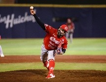 Luis Iván Rodríguez ganó el juego tras lanzar cinco entradas y un tercio. CORTESÍA/Charros de Jalisco