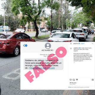 Alertan por mensaje falso para pagar multas del Gobierno del Estado