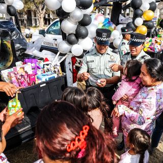 Guardia Nacional festeja a niños y niñas por el Día de Reyes