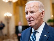 El mandatario, acompañado por la primera dama, Jill Biden, tenía previsto asistir a un servicio interreligioso en la histórica Catedral de San Luis. EFE/ L. VOGEL.