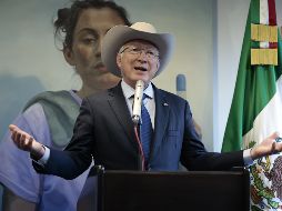 Tras la salida de Salazar, queda al cargo de la embajada estadounidense en México el encargado de negocios, Mark Johnson. EFE/ J. Méndez.