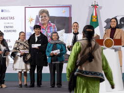 El pago de la Pensión Mujeres Bienestar para quienes se registraron el año pasado se implementará de manera gradual. ESPECIAL/X/@GobiernoMX.