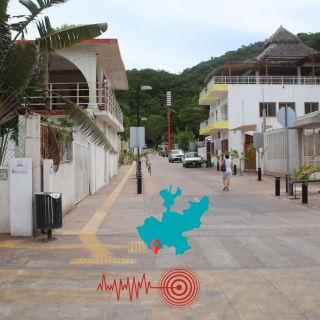 Sismo se registra al suroeste de Cihuatlán