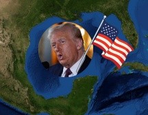 Donald Trump buscará renombrar el golfo de México como golfo de América. ESPECIAL / NASA
