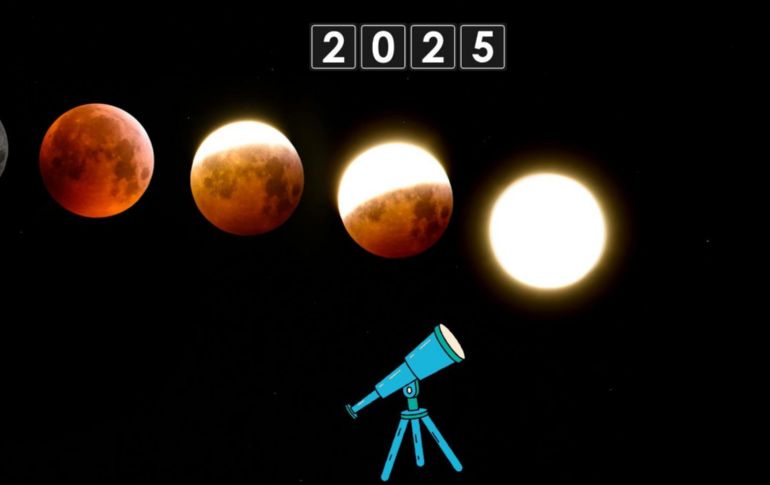 La luna de lobo es un fenómeno cargado de historia y tradición que marcará el inicio del año con su impresionante brillo.ESPECIAL/Pexels y Canva